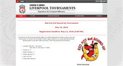 Desktop Screenshot of liverpooltournaments.com